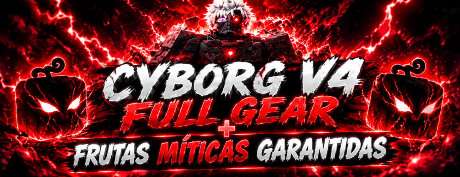 CYBORG V4 FULL GEAR + GOD +LVL2800 + CDK + 4-5 MYTHICAL